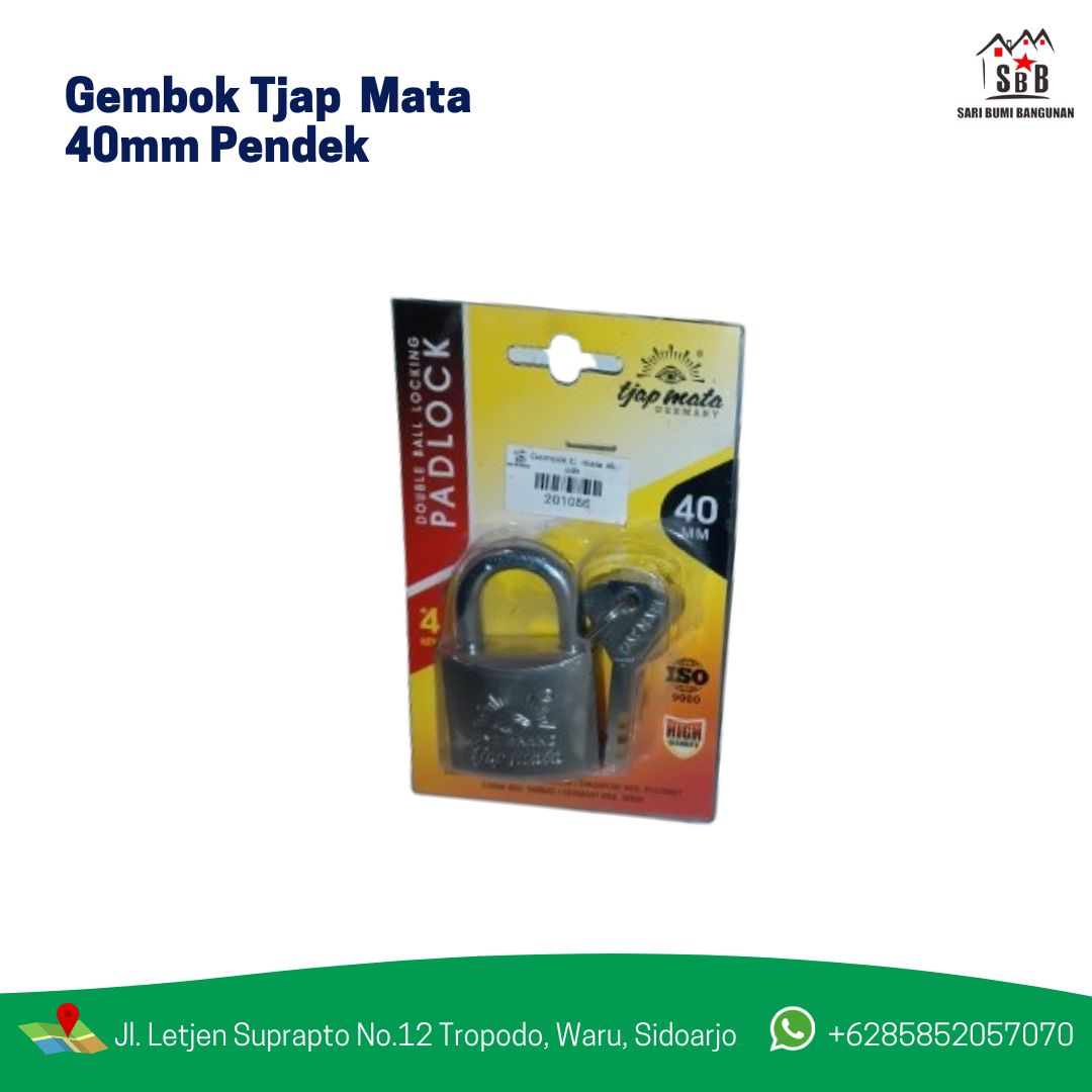 Gembok C. Mata 40 Pdk